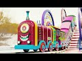 Lets Build Lego Train Bridge - Lego city movie - choo choo train kids videos