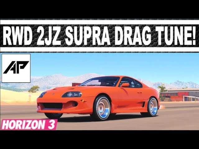 Forza Horizon 3 : 275+ MPH [Horizon Edition] Supra Build 