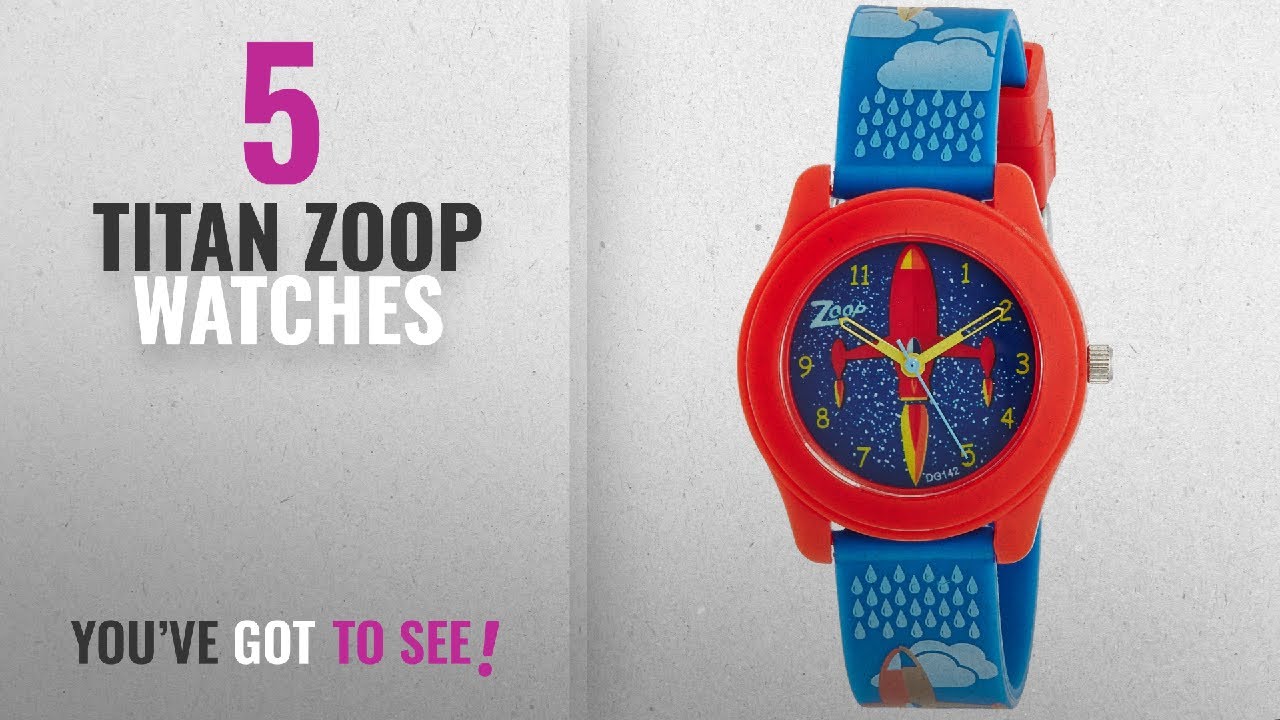 titan zoop digital watches for girl