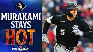 Munetaka Murakami drives in the White Sox first run in ALDS Game 2! 村上宗隆ハイライト MLB Highlights