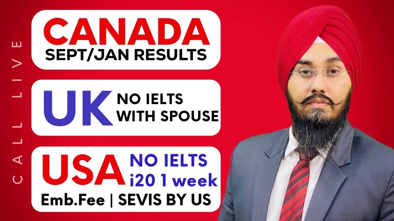 LIVE PROFILE DISCUSSION. LATEST UPDATES ON VISA TRENDS UK USA CANADA