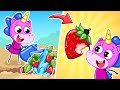 Let's Go to the Farm! | Fruit Growing Game | Funny Challenge for Kids | Teeny Mimi🦄