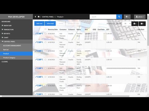 POS Point of sale Software Pak Developer