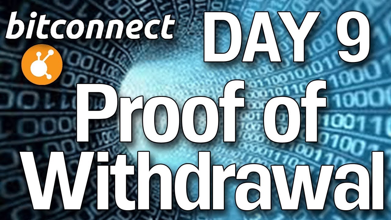 Day 9 in Bitconnect Proof of Withdrawal ( Tagalog )