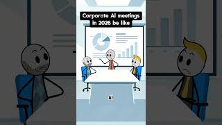 Corporate AI meeting in 2026 be like #animation #funny #work #worklife #job #memes #corporate