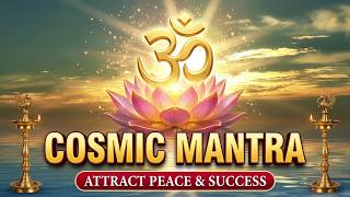 Sanskrit Morning Cosmic Energy Mantra | Attract Positive Energy, Peace & Success ✨