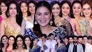 Uncut - Neha Adhvik Mahajan Grand Star-Studded Diwali Party 2024 Shraddha Arya,Aishwarya,Reem