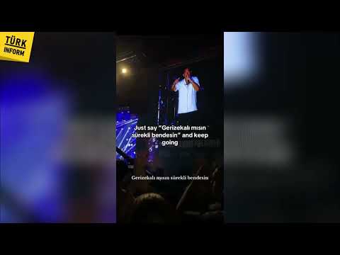 Konserinde ışık şefine Gerizekalı Mısın Diyen Mustafa Sandal Gündem Oldu 