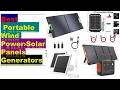 Top 5 Solar and Generators review for Camping & Emergency Use