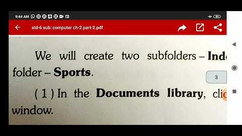 MVS std-6 computer ch-2 Files and Folders ( part-2)