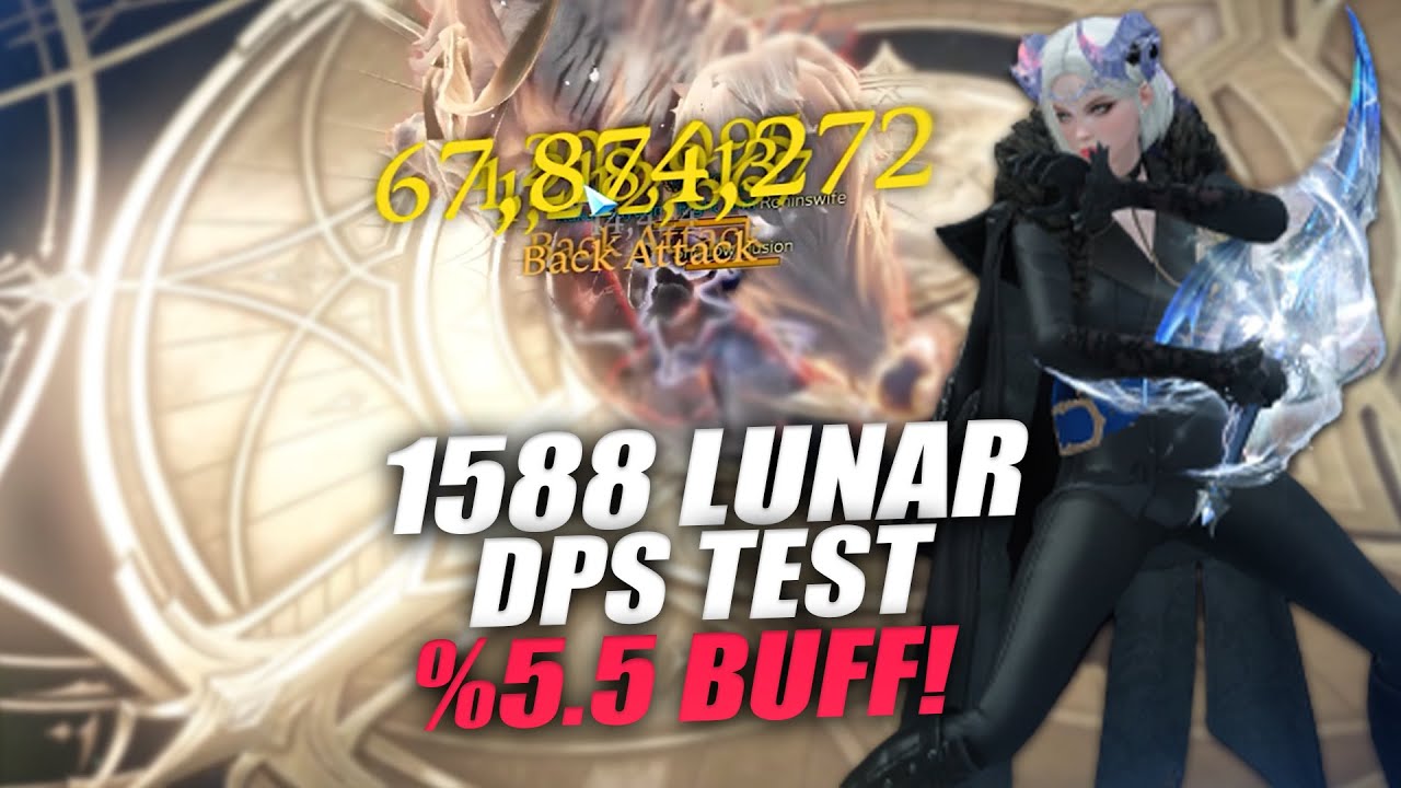 1588 Lunar REAPER 2Min DPS Test After Balance Patch 14M | Lost Ark: PvE 로스트아크
