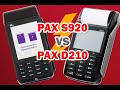 POS терминал PAX S920 против PAX D210 для эквайринга