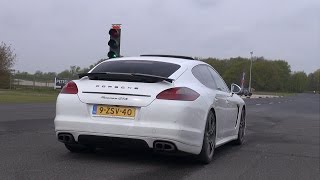 Porsche Panamera GTS - Drag Races, Drifts & Accelerations!