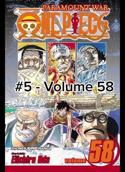 Top 5 One Piece Volume Covers #onepiece #luffy #zoro #monkeydluffy #anime #manga #onepiecetcg #video