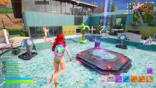 Fortnite Chapter 7 Season 3 as Chlorophyll Ivy with Cat Kirby, Vigilante94 and Androidfan365