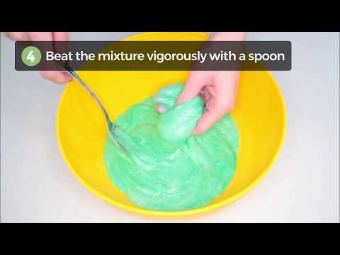 How to Make Soap Flake Slime