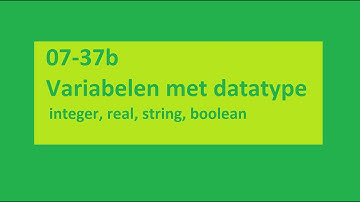 Inleiding PHP 10: Variabelen Onderzoek 2 Datatypen (Cursus / Tutorial Nederlands Gesproken)
