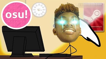 What it feels like to get a mechanical keyboard | osu!parody