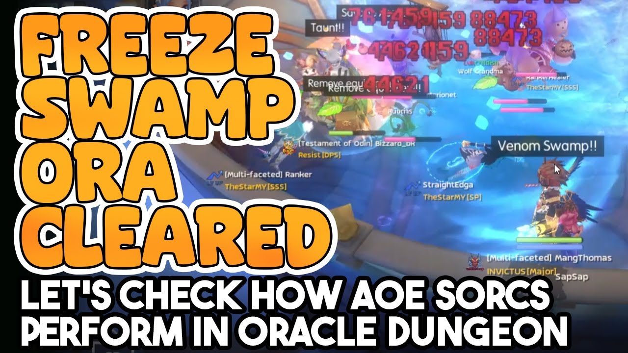RAGNAROK M CLASSIC | Заморозка, Болото, Контроль! AOE-маг в Oracle Dungeon — как он работает.