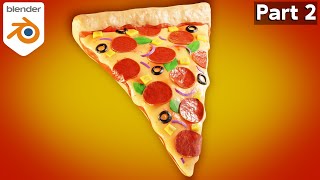 Pizza Slice 🍕 Part 2 (Blender Tutorial)