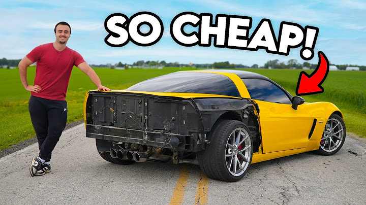 I Bought a Wrecked Z06 Corvette