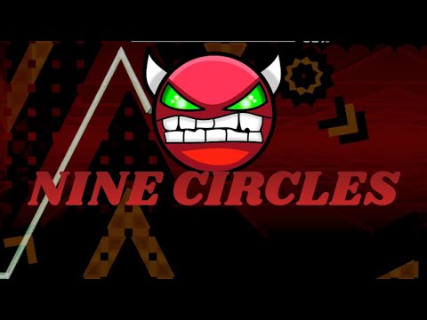 Nine Circles by Zobros Hard Demon Geometry Dash - YouTube