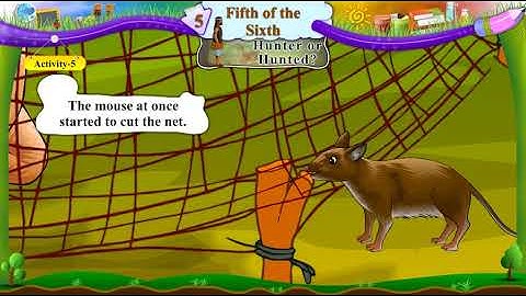 Std. 6 || Unit 5 Fifth Of The Sixth || Activity 5 || Story || Hunter Or Hunted? || English || Sem 2