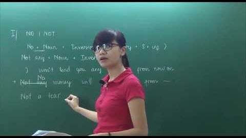 Học Tiếng Anh Cô Mai Phương - Đảo Ngữ tiết 1.mp4