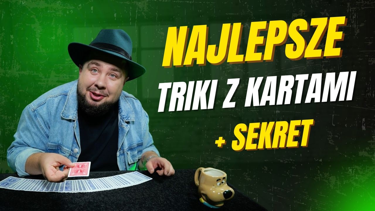 6 Najlepszych Trików z Kartami + Sekret Jednego z Nich!
