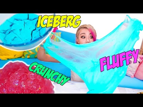 5 AMAZING DIY VIRAL SLIMES! SATISFYING COMPILATION! EASY & BEST SLIMES INCLUDING GIANT FLUFFY SLIME!