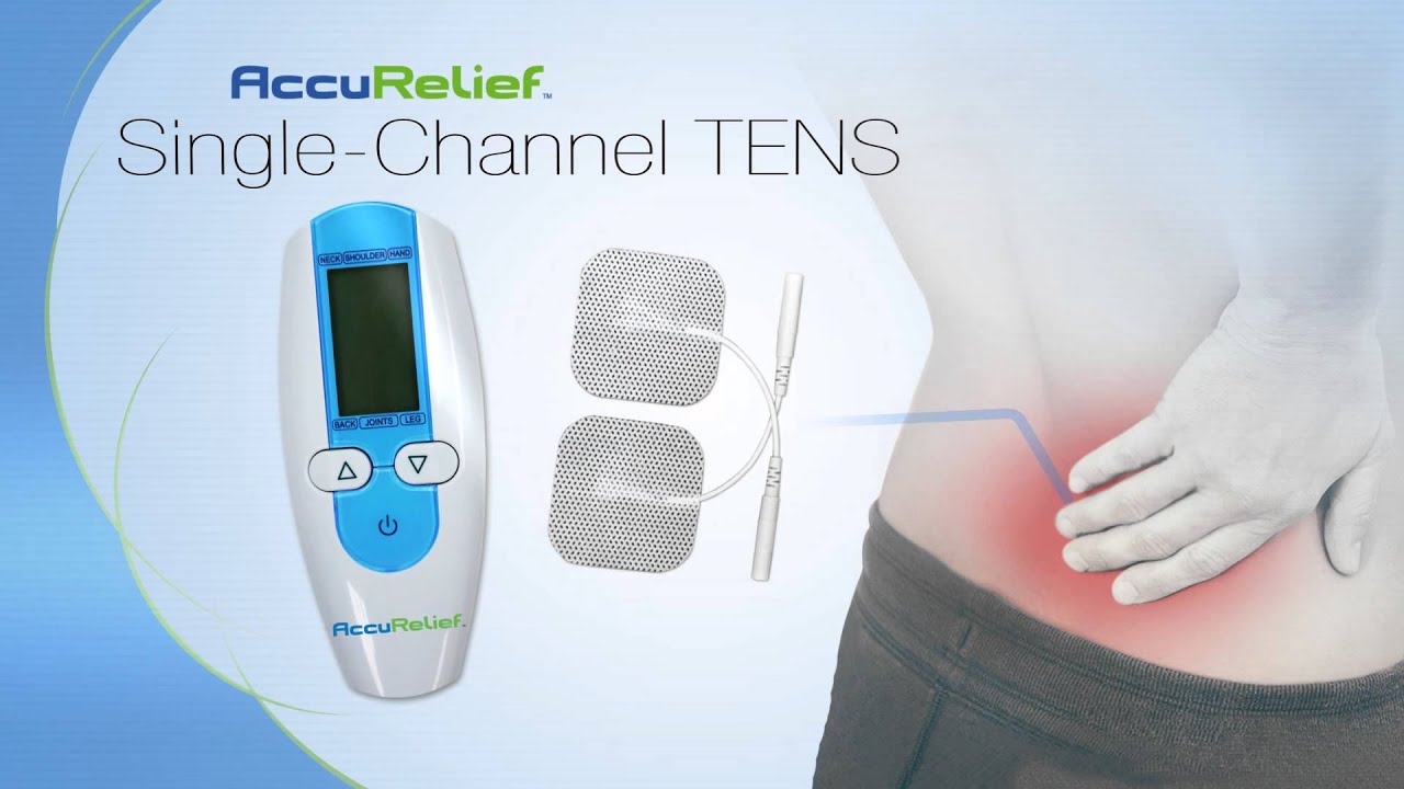 AccuRelief Dual Channel Pain Relieving TENS Unit