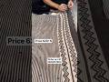 Soft Chenderi Digital Printed Saree With Embroidery Work Foil Mirror Embroidery Arka Cutwork border