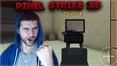 MY FIRST TIME PLAYING THIS GAME! CSGO FOR MOBILE!! | Pixel Strike 3D