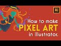 pixel art in illustrator illustrator tutorial