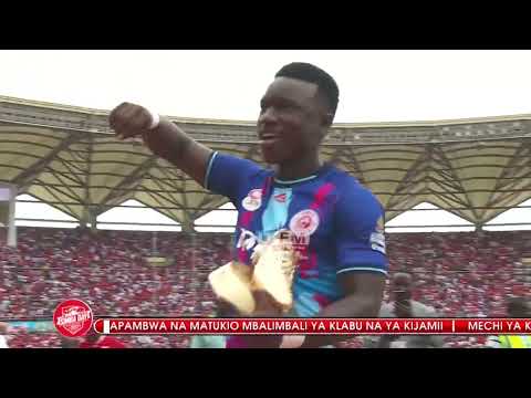 Sakho Akitambulisha Kiatu Chake Cha Dhahabu Simba Day