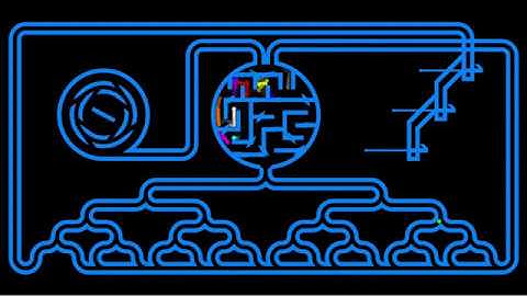 Forked Road - Marble Race in Algodoo