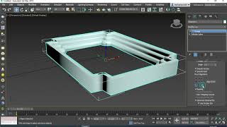sweep & smooth modifiers - 3Ds max tutorial