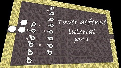 Unity Game tutorial - Tower defense ( part 1, Map generation ).