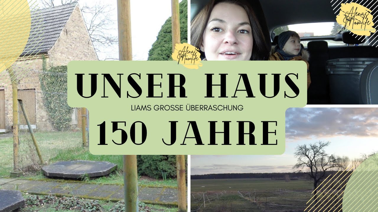 😍 Unser neues Leben 🏡 HAUSTOUR 🏡 über 150 Jahre alt