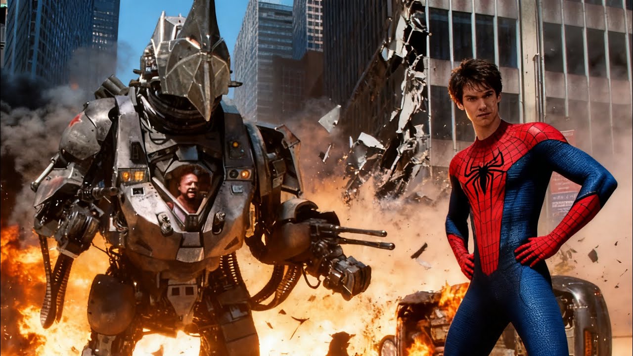 Spider-Man vs. Rhino | The New Spider-Man 2014