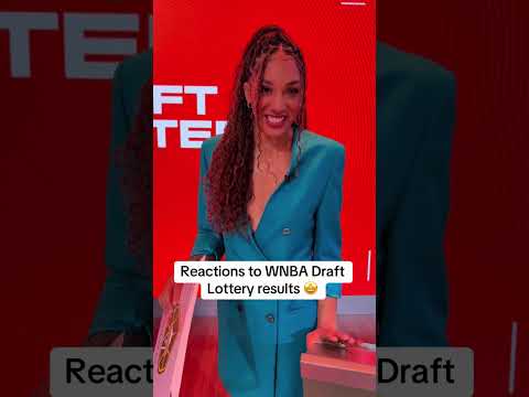Reaction to the WNBA Draft Lottery results 👀