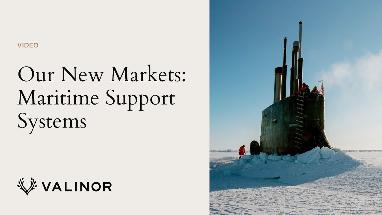 Our New Markets: Maritime Support Systems