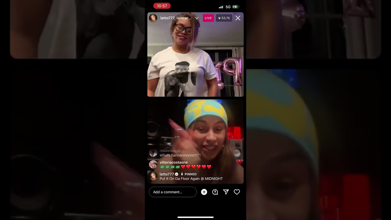Cardi B And Mulatto On Ig Live|| Full 