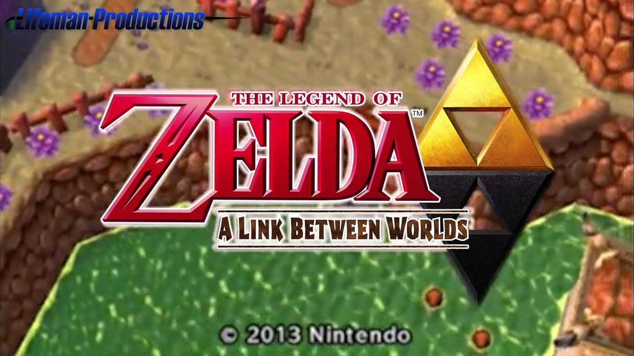 The Legend Of Zelda A Link Between Worlds Title Screen Music Cover Youtube