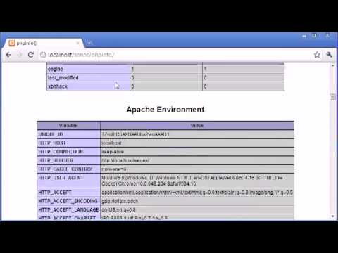 How to use the function in PHP (The phpinfo Function)