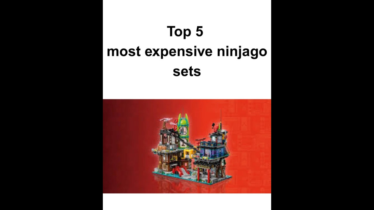 Top 5 most expensive LEGO NINJAGO sets