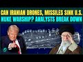 Iranian Missiles, Drones to SINK Trump’s USS Abraham Lincoln? Iran’s Drone In Action | Trump FURIOUS