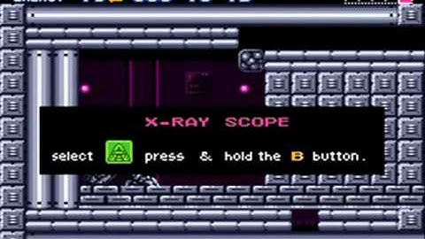 Super Metroid - Early X-Ray Scope