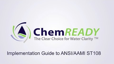 Implementation Guide of ANSI AAMI ST108