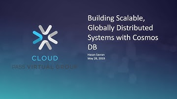 Building Scalable, Globally Distributed Systems with Cosmos DB with Hasan Savran